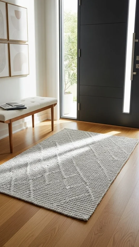 Light-Toned Entry Rug