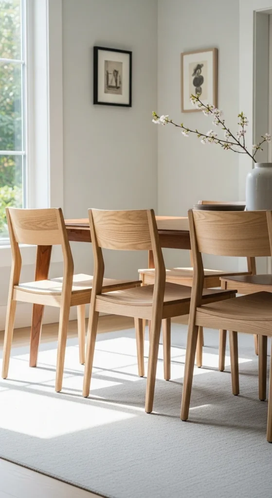 Light Wood Dining Chairs