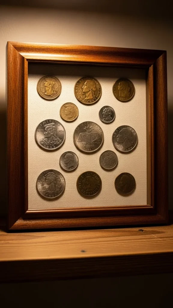 Lucky Coin Shadow Box