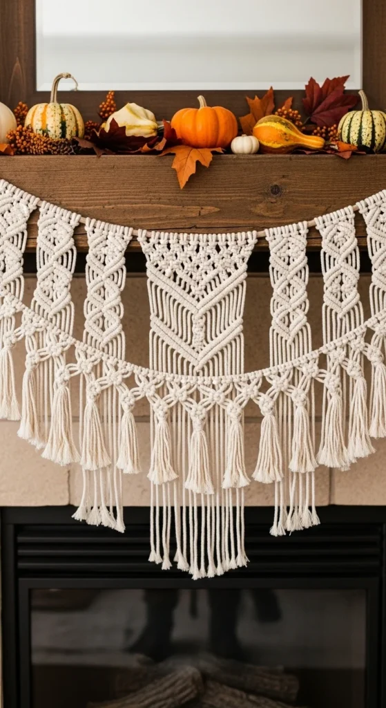 Macramé Knot Banner