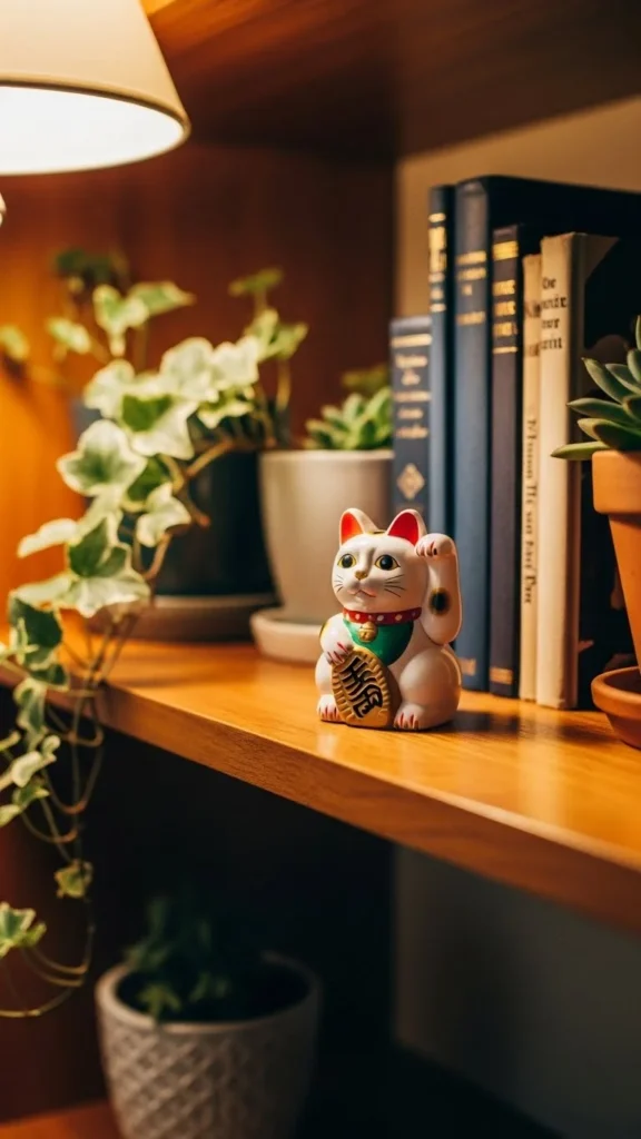 Maneki-Neko Shelf Figurine