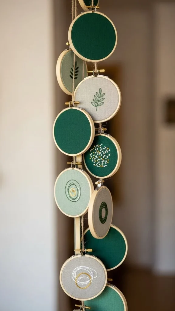 Mini Hoop Fabric Banner