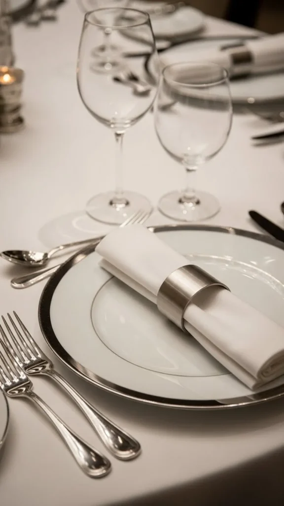 Minimal Oval Napkin Rings