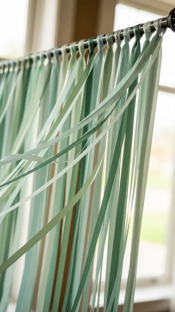 Minimal Ribbon Streamer Banner