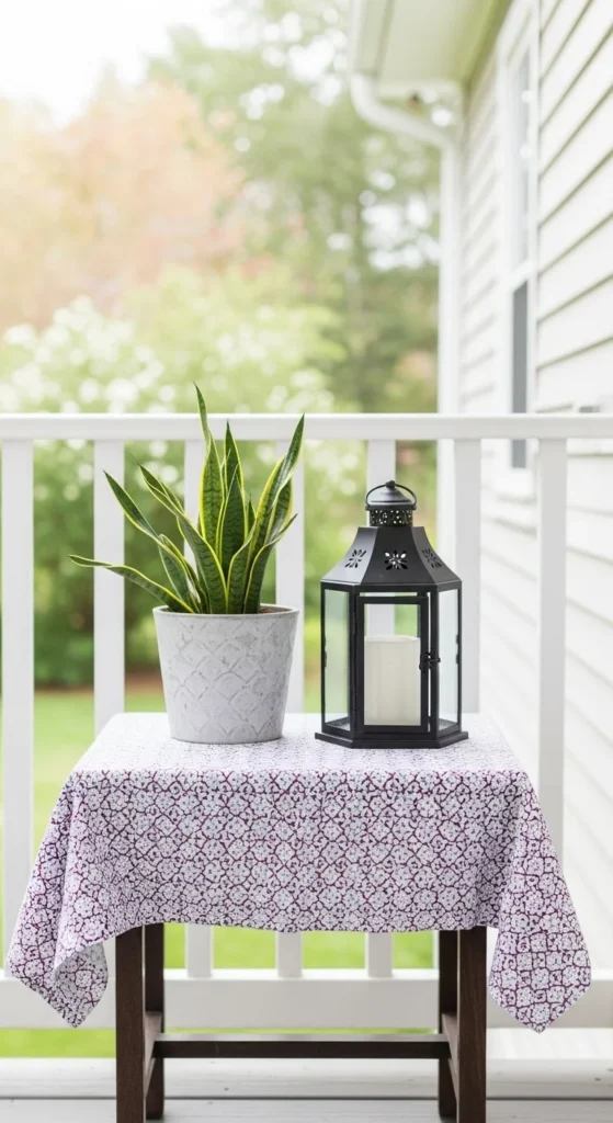 Minimal Side Table Styling