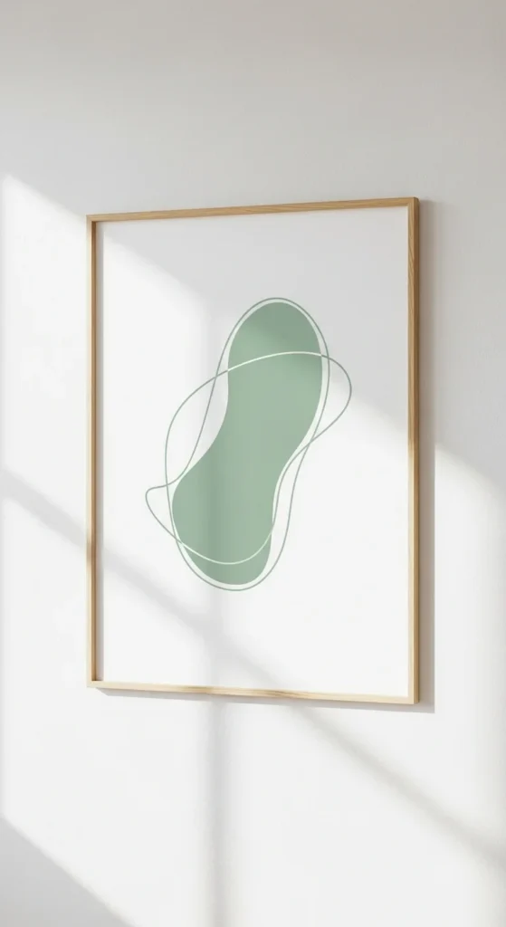 Minimal Wall Art With Breathing Room