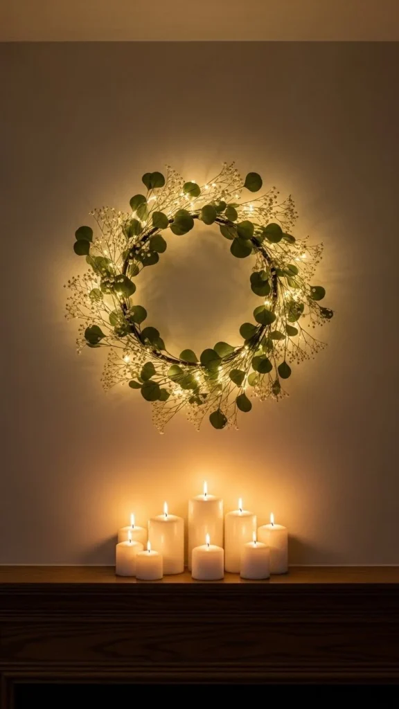 Minimal Wreath Centerpiece