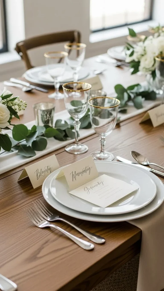 Modern Place Cards