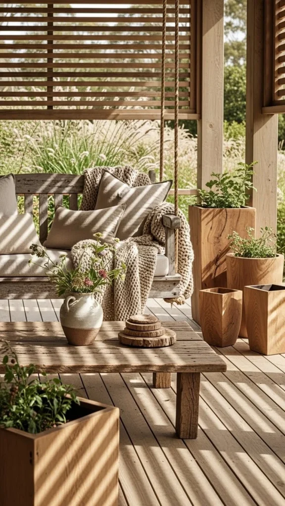 Natural Wood Accents