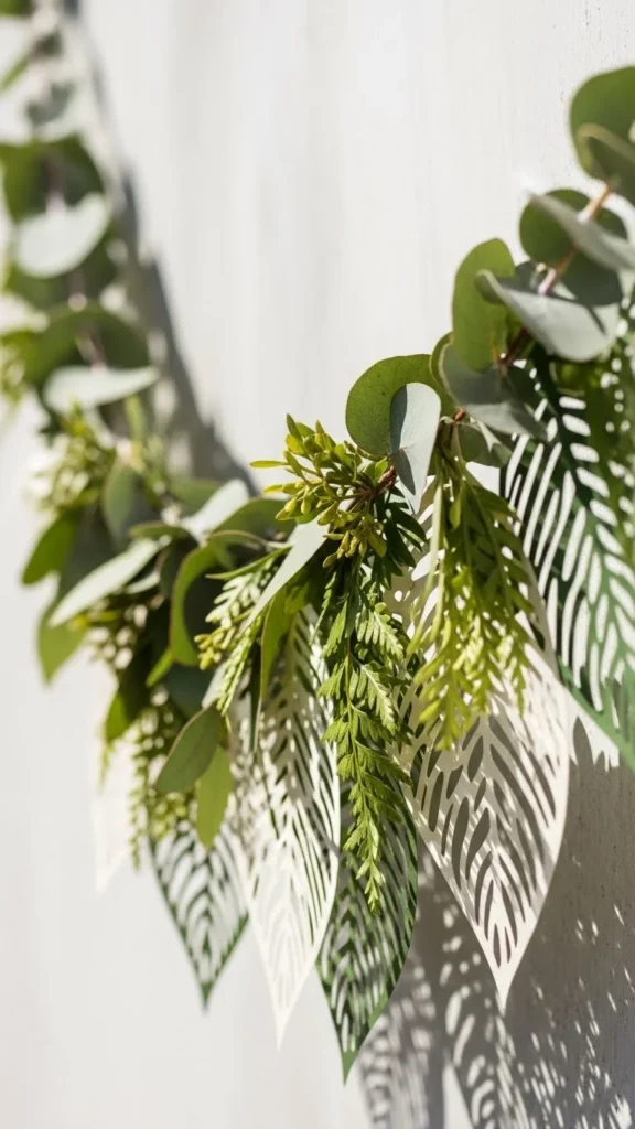 Nature-Inspired Leaf Banner