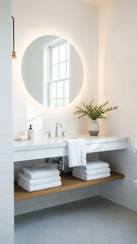 Neutral Bathroom Textiles