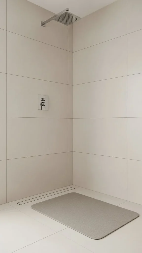 Neutral Shower Mat