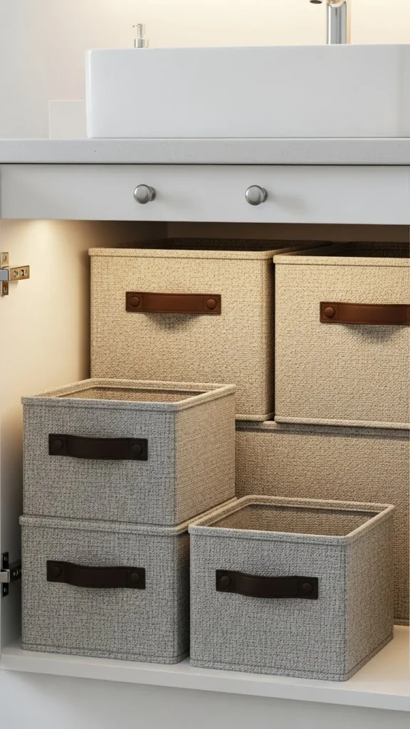 Neutral Storage Bins