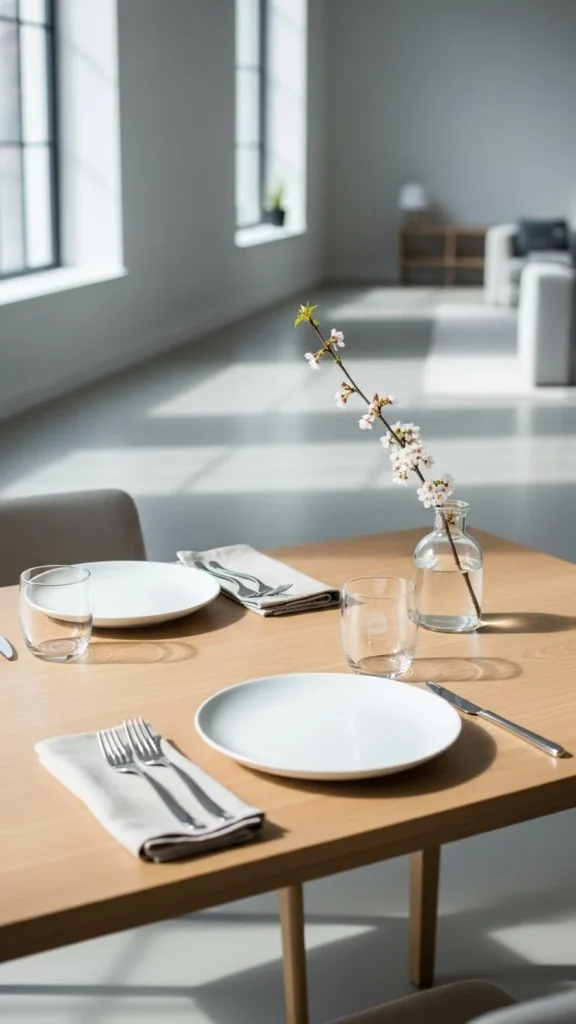 Open Space Between Decor Pieces