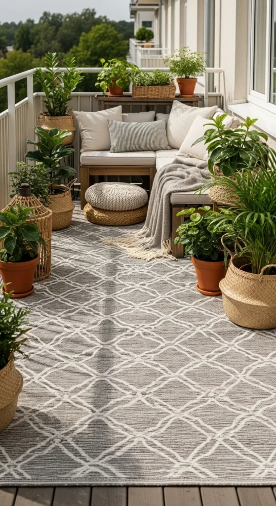 Outdoor Rug for Soft Grounding
