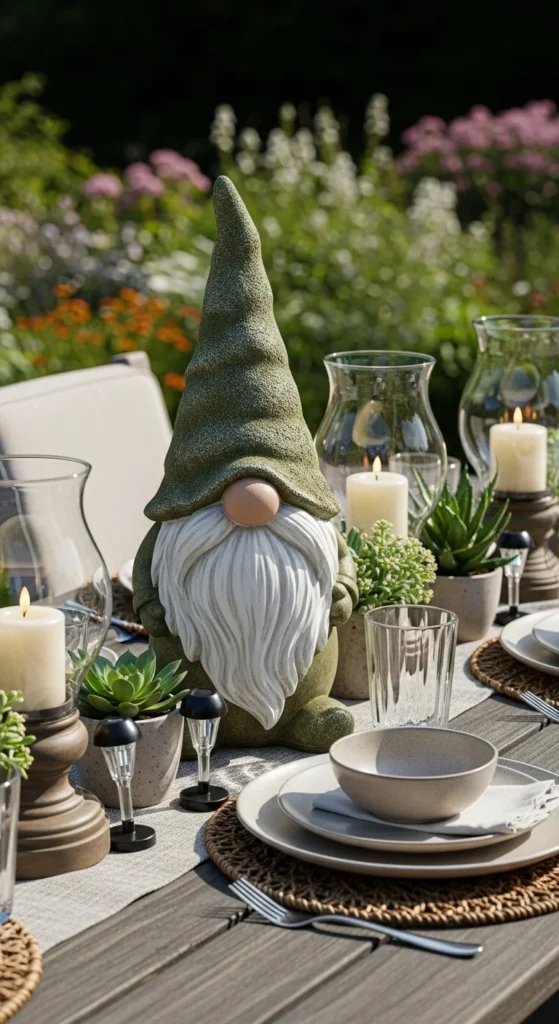 Outdoor Table Gnome