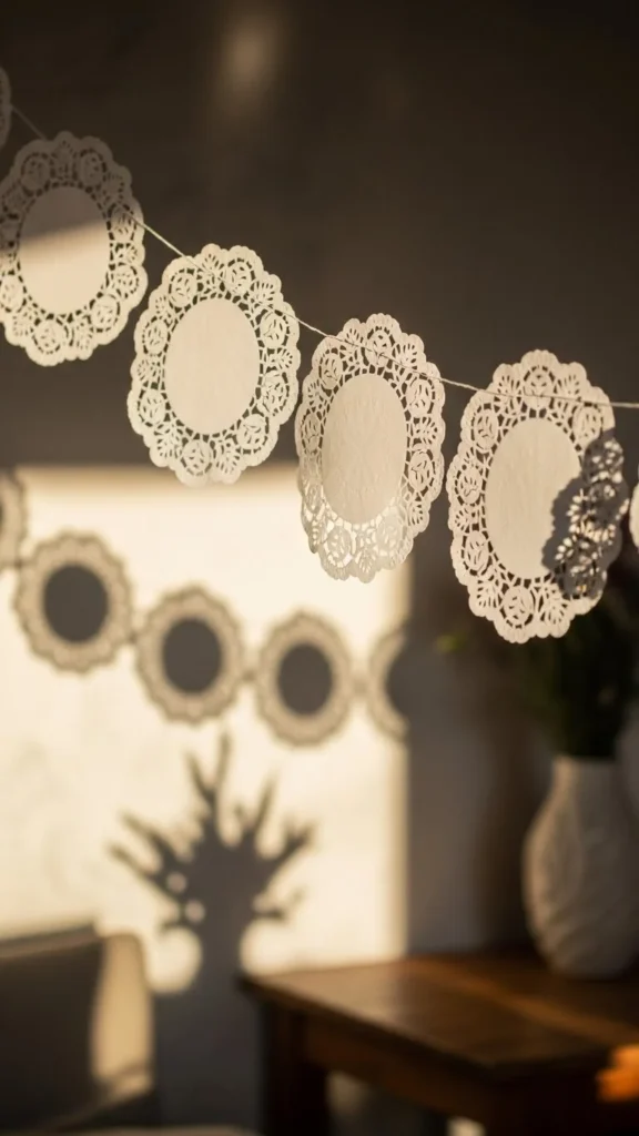 Paper Doily Banner