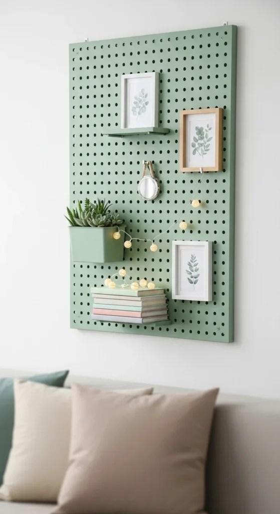 Pegboard Storage Walls