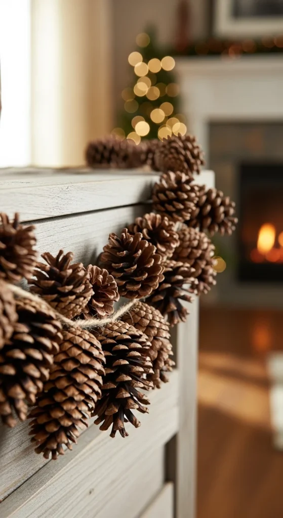 Pinecone Garland