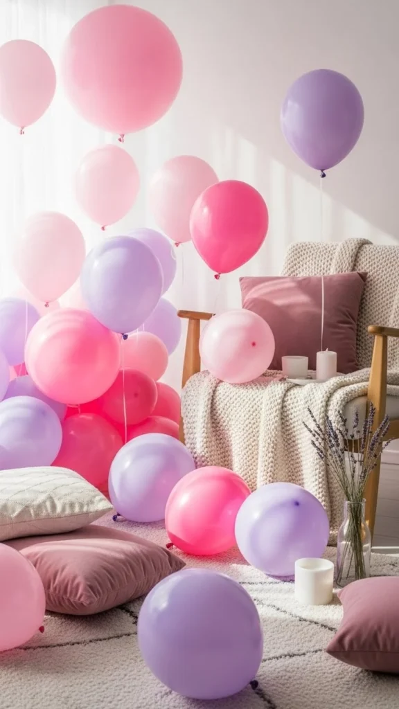 Pink and Lavender Mix