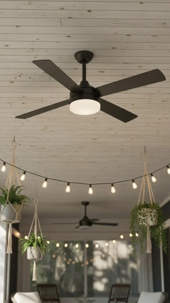 Porch Ceiling Fan Styling