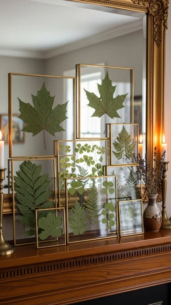 Pressed Leaf Display