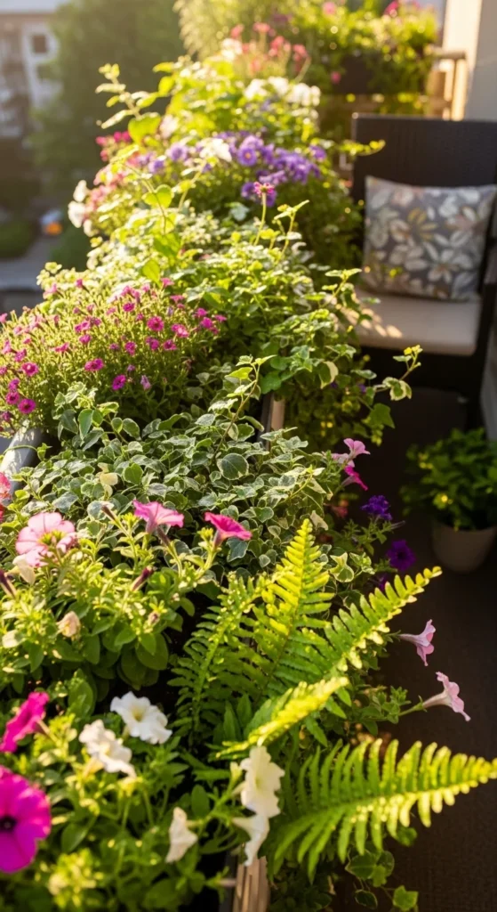 Rail-Mounted Planter Boxes