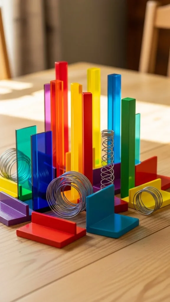 Rainbow Place Card Holders