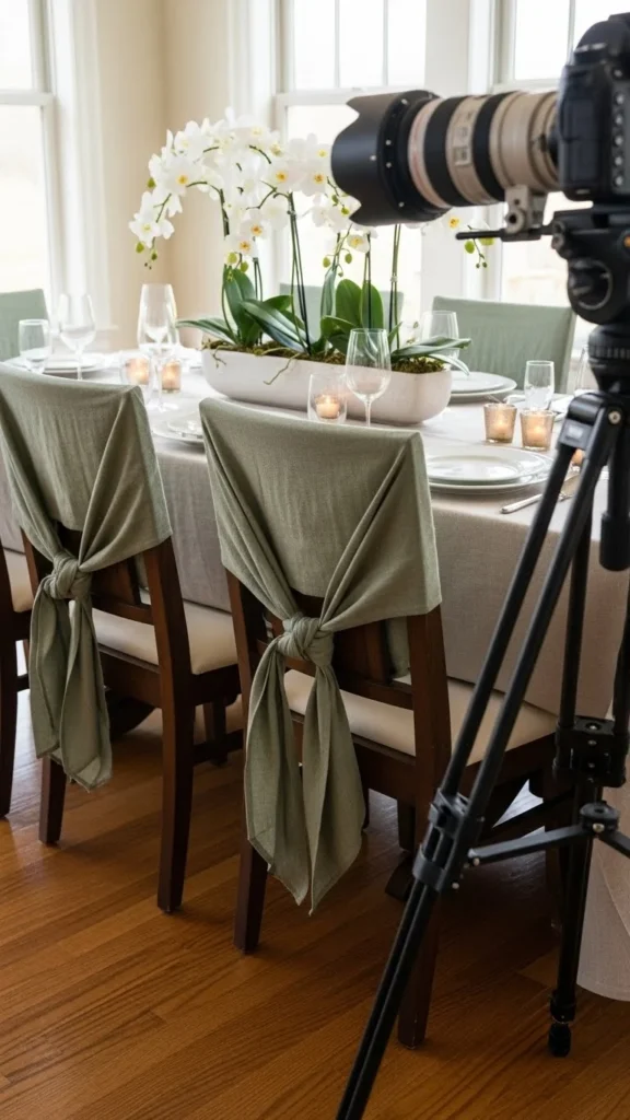 Reusable Fabric Chair Ties