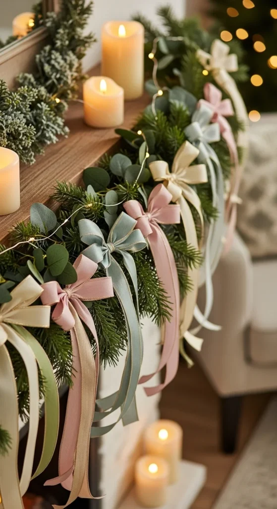 Ribbon Bow Garland