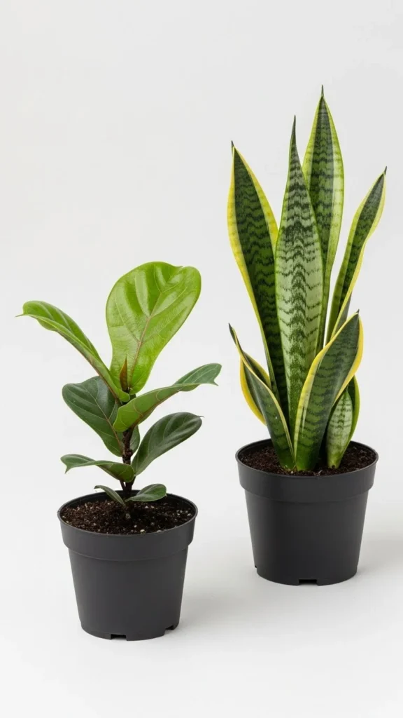 Ribbon-Wrapped Plant Pots