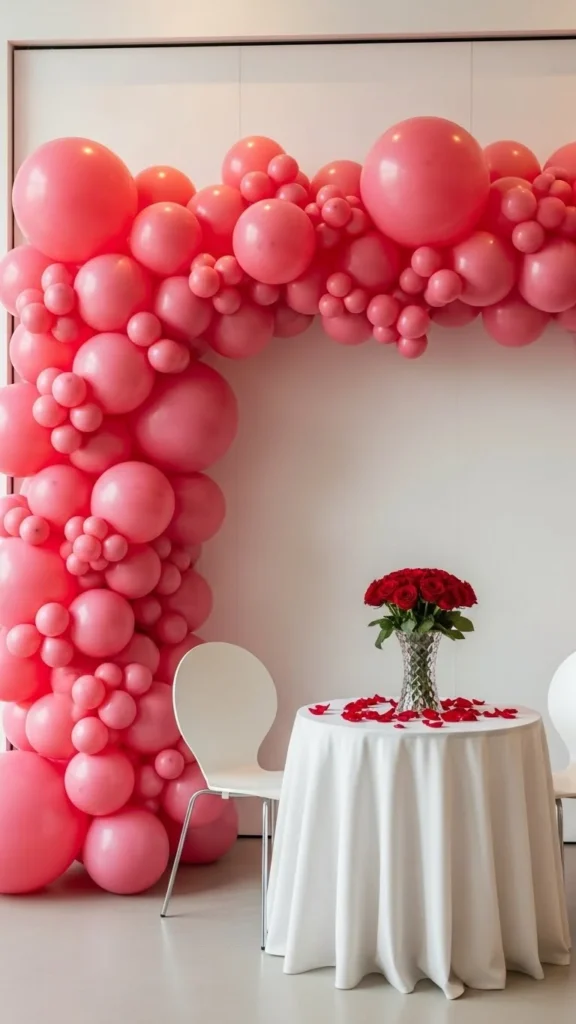 Rose Pink Statement Wall