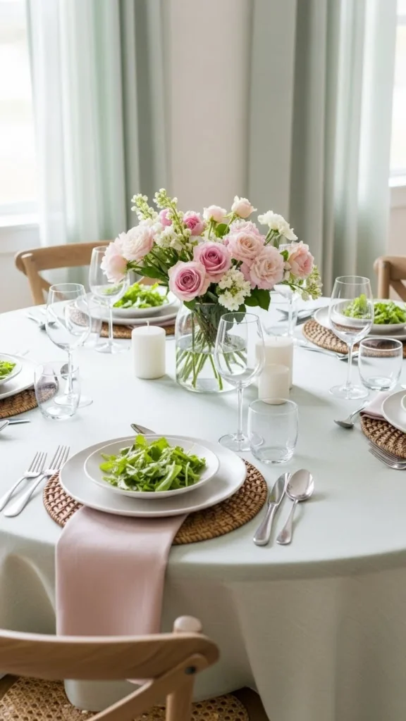 Round Tables for Easy Conversation