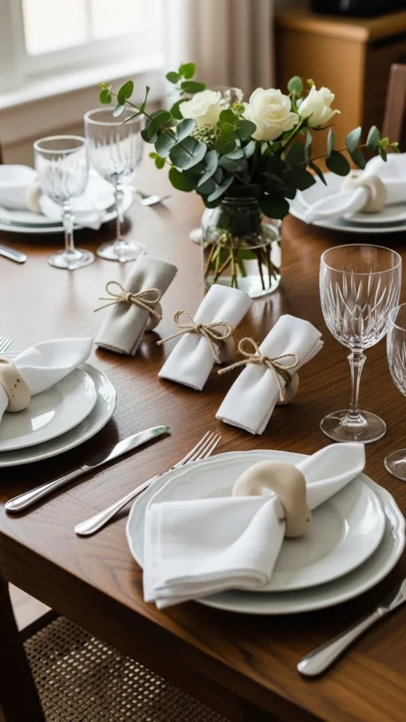 Seasonal Cloth Napkin Rings