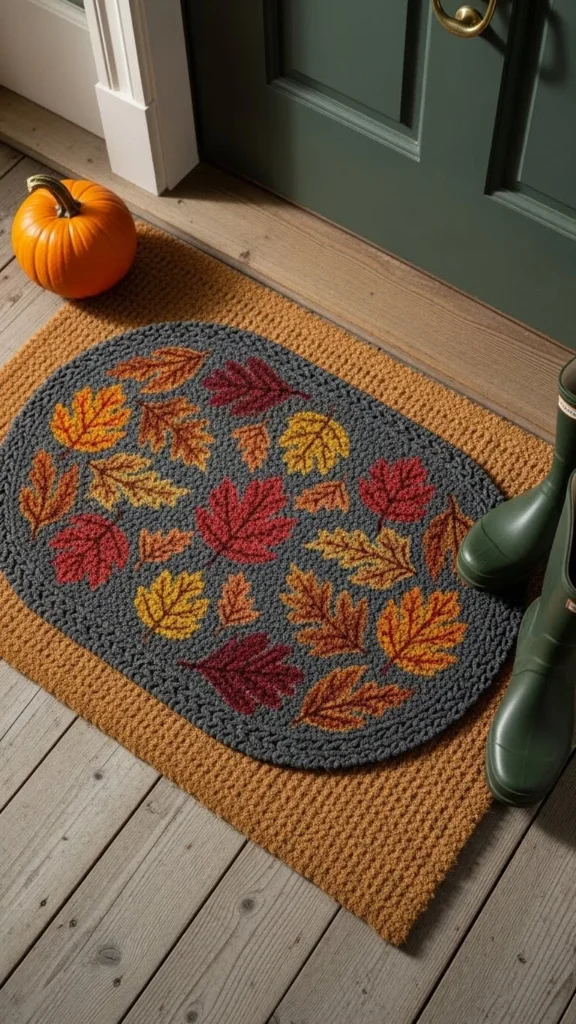 Seasonal Door Mat With Personality