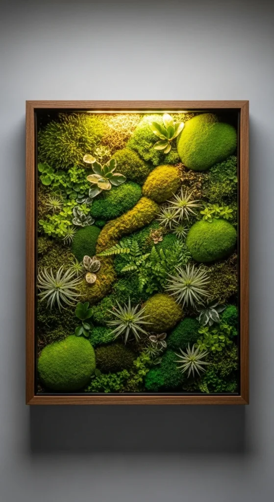 Shadow Box Green Displays