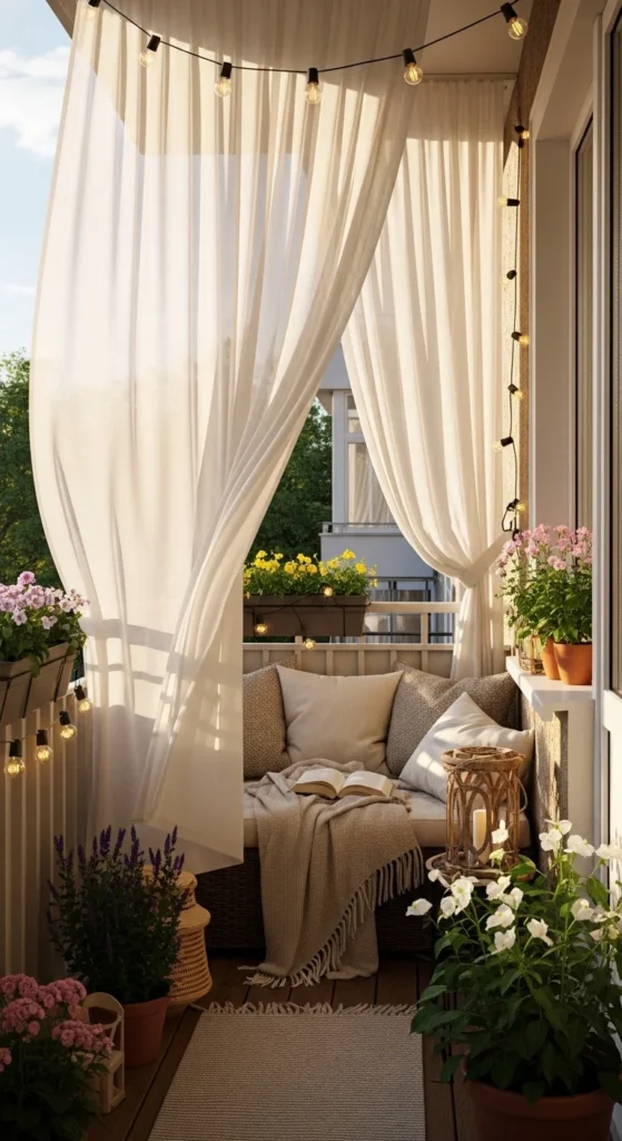 Sheer Outdoor Curtains for Privacy