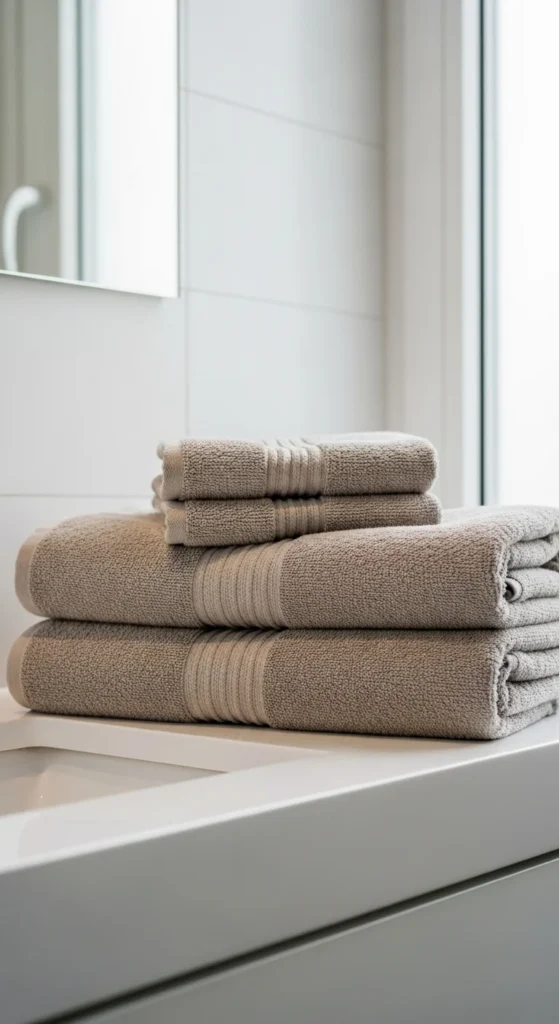 Simple Bathroom Towels
