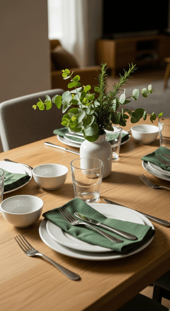 Simple Green Everyday Table