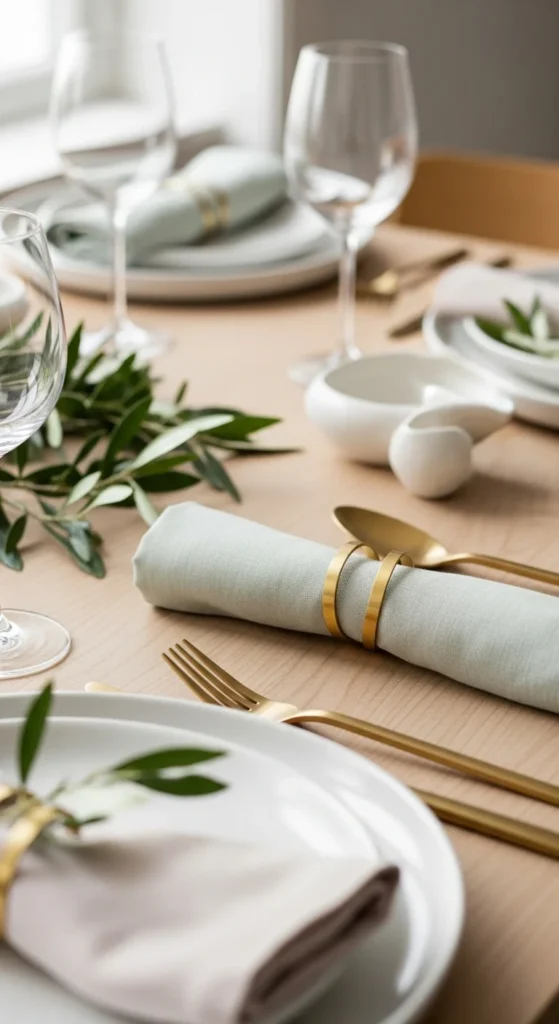 Simple Napkin Rings