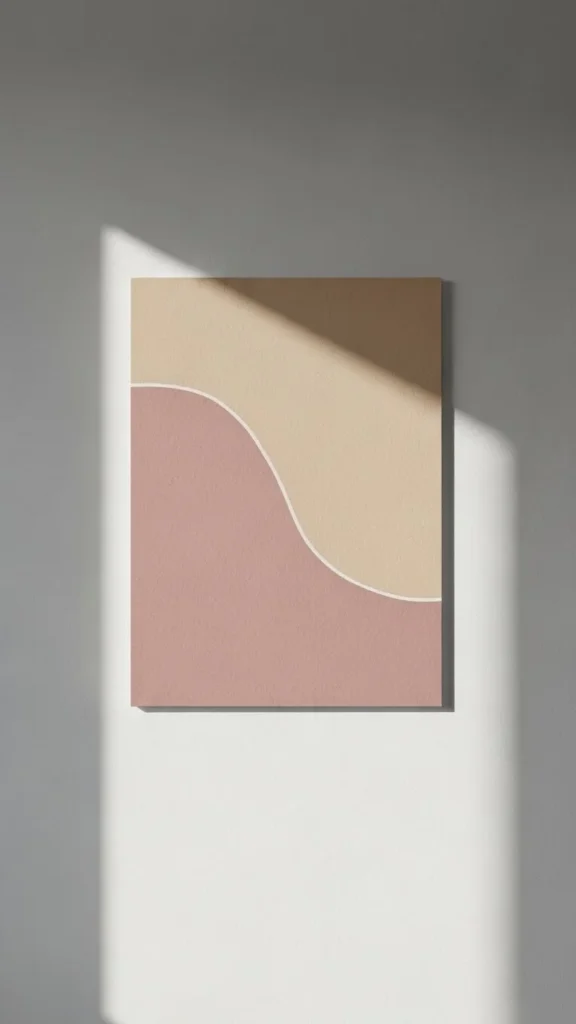 Simple Wall Art With Calm Themes