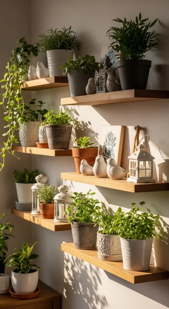 Simple Wall Shelves for Decor