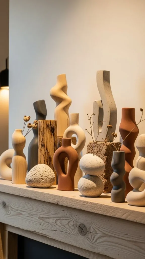 Small Sculptures With Natural Shapes