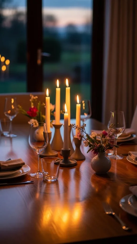 Soft Candlelight Without Overcrowding