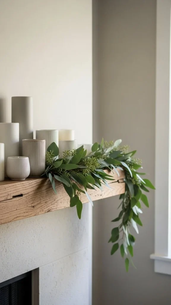 Soft Eucalyptus Garland Draping