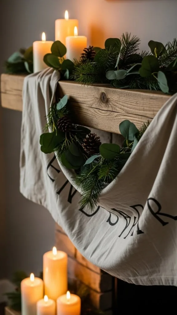 Soft Fabric Banner With Natural Texture