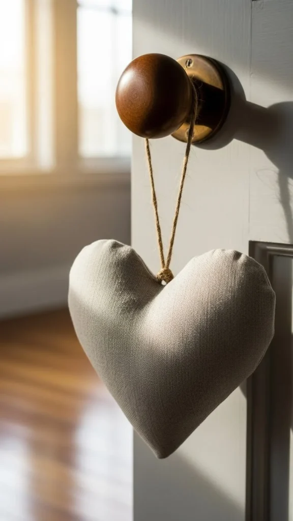  Soft Fabric Heart Loop