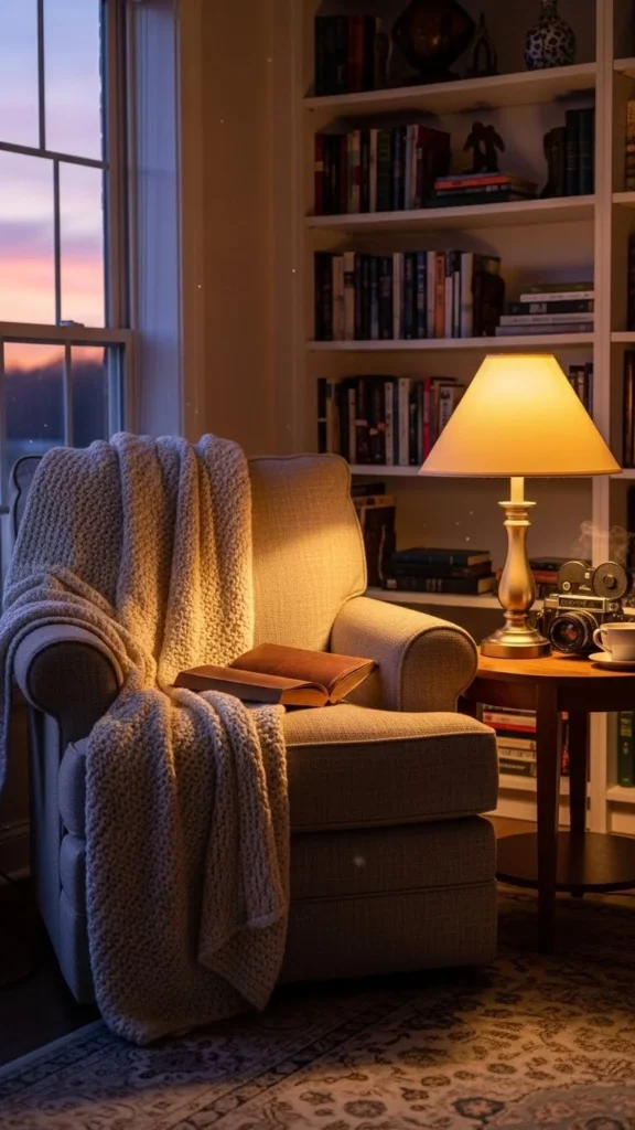 Soft Lighting in Reading Nooks