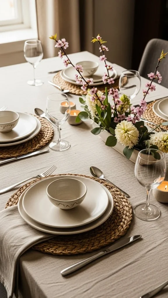 Soft Linen Table Runners