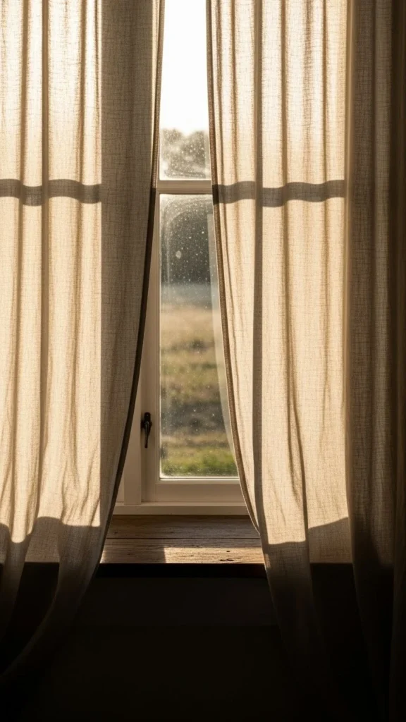 Soft Neutral Curtains